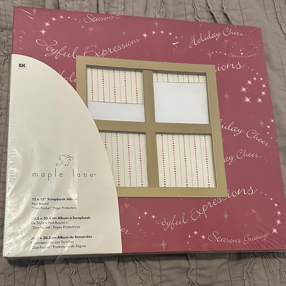 Holiday Scrapbook Album
